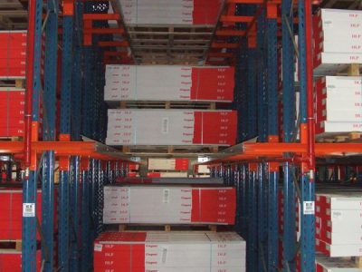 Rayonnage rack à Accumulation