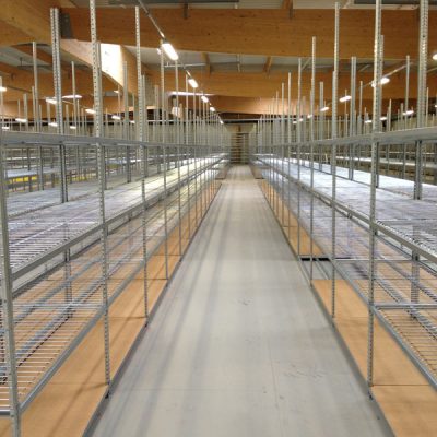 STOCKAGE LEGER ARCHIVE : Rayonnage tubulaire métallique en kit RAP pour archivage