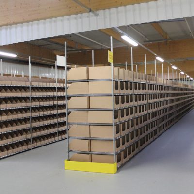 STOCKAGE LEGER ARCHIVE : Rayonnage tubulaire en kit RAP pour archivage