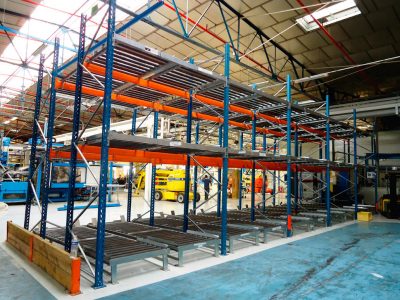 STOCKAGE Mi lourd / Lourd : Rack dynamique palettes