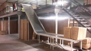plateforme de stockage industriel