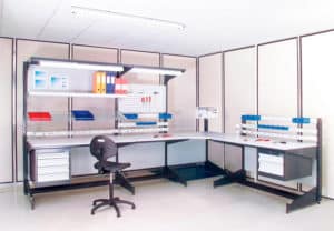 mobilier atelier : plan de travail