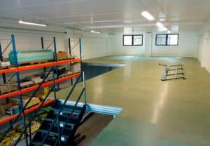 Mezzanine industriel