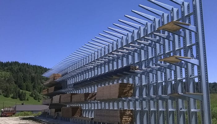 Rack Cantilever pour stockage lourd