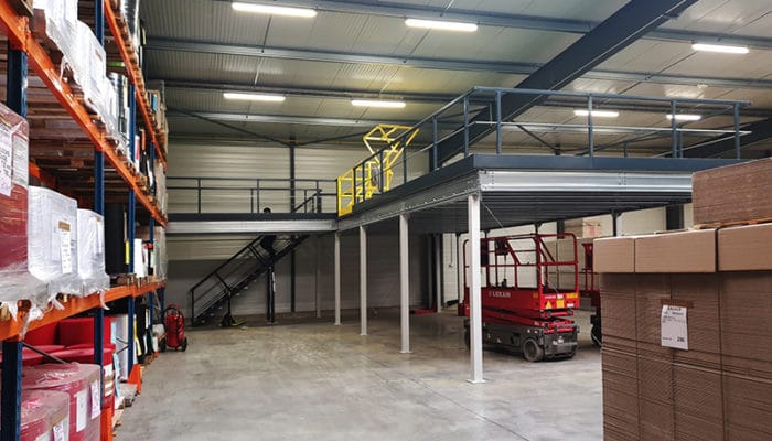 mezzanine industrielle
