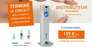 Distributeur de Gel Hydroalcoolique
