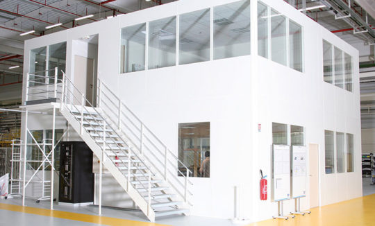 plateforme bureau pour centre administratif