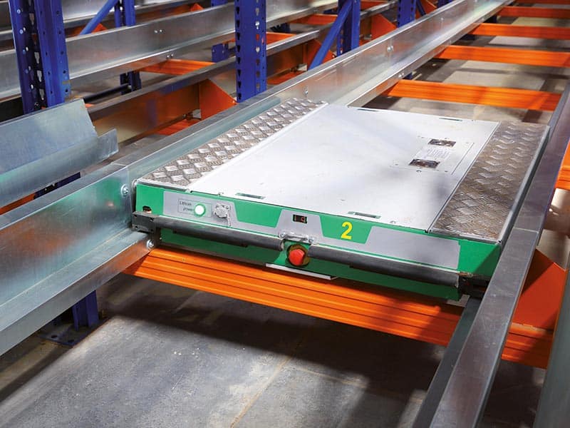 Rack Navette à Palettes