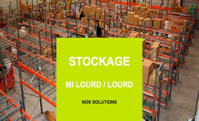RACK STOCKAGE MI LOURD LOURD