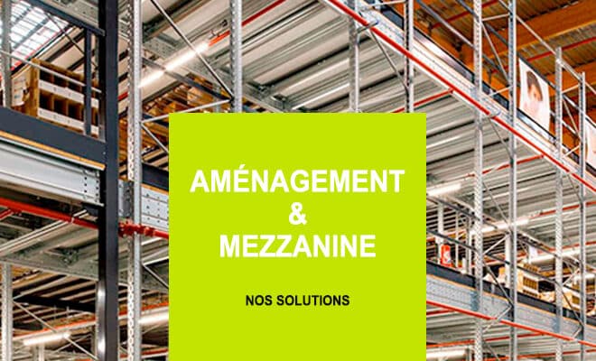 Aménagement de mezzanine industrielle