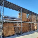 rack stockage materiaux exterieur
