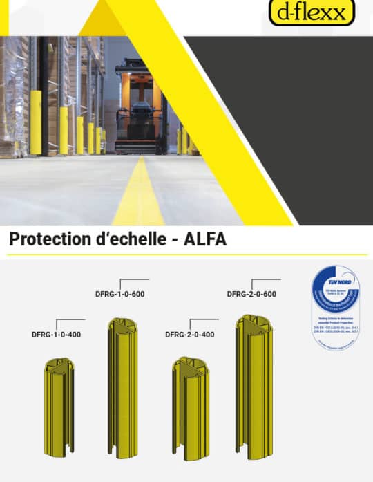 Protection d’échelle de rayonnage D-Flexx ALFA