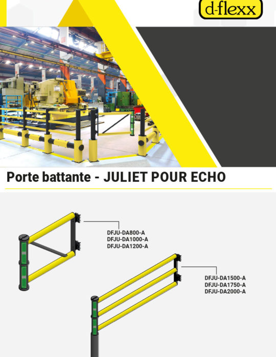 Fiche technique Porte battante D-Flexx JULIET POUR ECHO