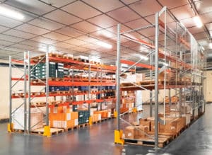 Rack à palettes mi-lourd pour stocker votre production viticole et cartons de vin sécurisé.