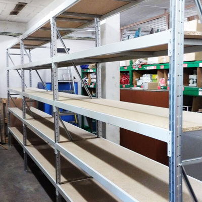 Racks de stockage à tablettes mi-lourd