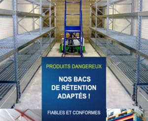 Rétention sur rayonnage