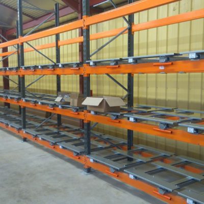 Rayonnage industriel tiroirs pour rayonnage