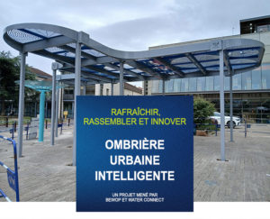 Abri urbain sur mesure fabriqué en France pour collectivités