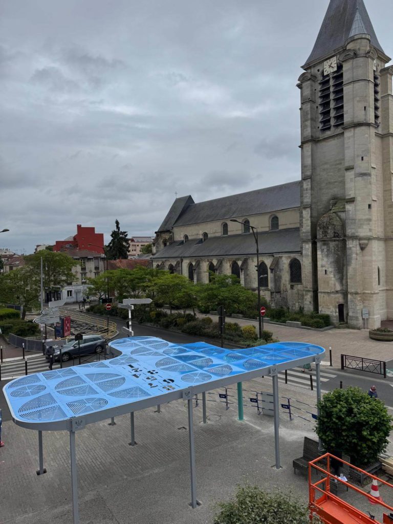 Ombrière multifonction extérieure